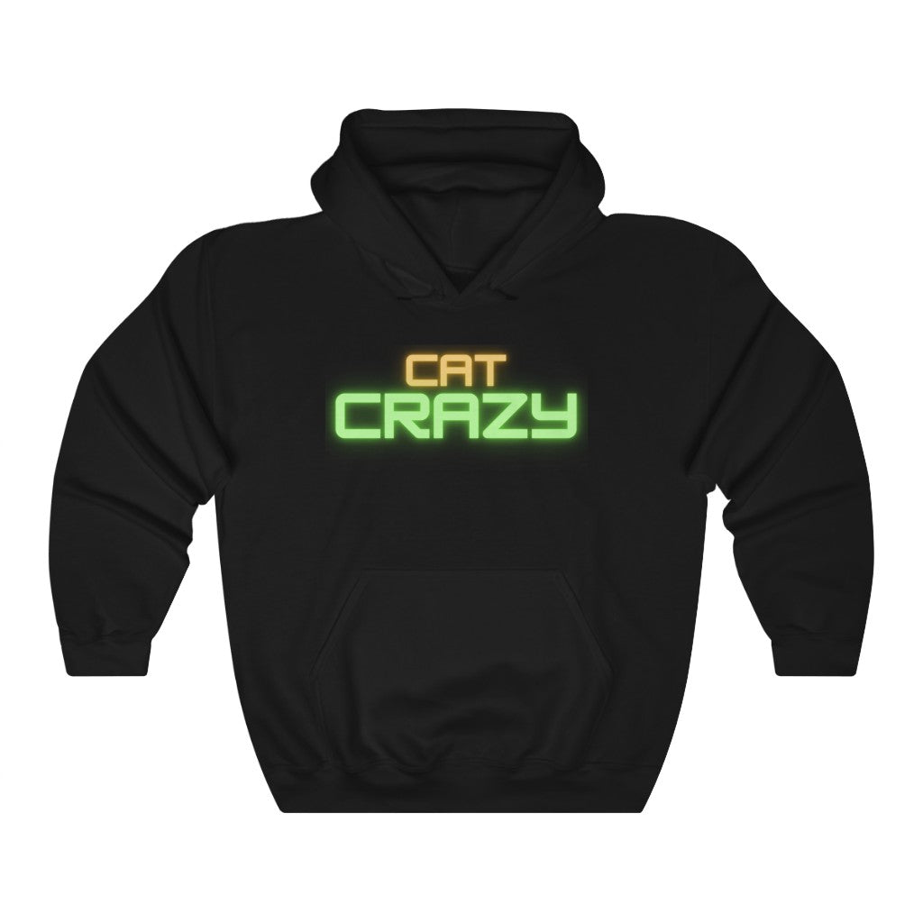 Cat Crazy Hooded Sweatshirt